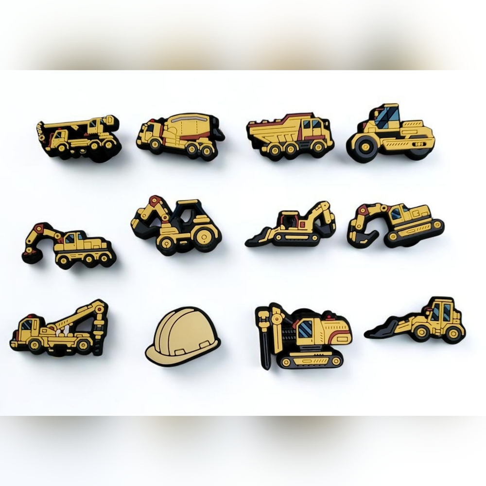 Construction Croc Charms